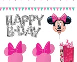 Disney&#39;s Minnie Mouse Birthday Wall and Table Decorating Kit Party Suppl... - $18.95