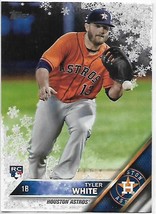 2016 Topps Holiday Metallic Snowflake #HMW46 Tyler White NM-MT Astros ID:12033 - $2.47