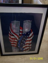 Diamond Art Painting of the Twin Towers in New York City,12x16 frame - £58.66 GBP