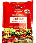 NAMPRIK Mae Anong Brand Red Chili Paste In Oil, 16-Ounce, 454 gms - $19.68 CAD