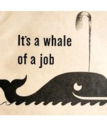 1947 Bell Telephone System AT&amp;T Advertisement Whale Spout Communication ... - $41.01 CAD
