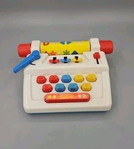 Arco Preschool Vintage Carry Around Type &#39;N Play Typewriter HTF Rare - $15.15