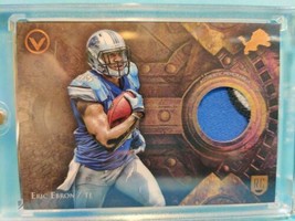 2014 Topps Valor Eric Ebron #VP-EE Rookie Patch Insert Card  Detroit Lions - £4.65 GBP
