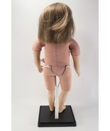 Vintage 2003 MY TWINN 23&quot; Inch Nude Poseable Doll Blonde Hair Hazel Eyes - £70.78 GBP