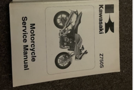 2005 Kawasaki Z750S ZR750-K1 Workshop Repair Service Manual 99924-1344-0... - £34.19 GBP