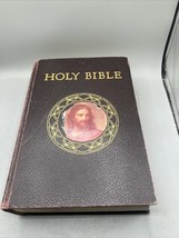Holy Bible 1953 Vintage Catholic Action Family Edition Illustrated Hardc... - $18.80