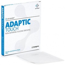 Adaptic Touch Non Adherent Silicone Dressing 12.7cm x 15cm x 10  - $120.61