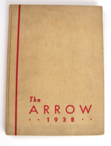 The Arrow 1938 Eastern High School Detroit Michigan Yearbook Annual - $49.45