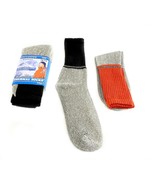 4 Pair Men&#39;s Warm Thermal Boot Length Socks High Cotton Blend - £10.12 GBP