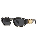 Versace VE4361 539787 Biggie Sunglasses Black Frame Dark Grey Lens 53mm - $598.27 CAD