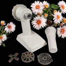 Oster Vintage Food Meat Grinder Head Attachment w/ Accessories Model 954... - $14.80