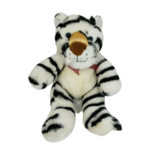 12 Vintage Circus Circus Las Vegas Reno White Striped Tiger Stuffed Animal Plush - £37.21 GBP