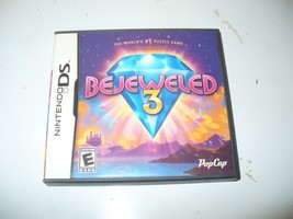Bejeweled 3 (Nintendo DS, 2011) Case And Manual Only (No Game Cartridge) - £3.03 GBP