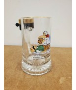 Vintage Beer Mug With Bicycle Bell Happy Father&#39;s Day Inscribed - £7.75 GBP