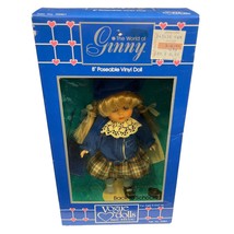 Ginny Vogue Doll 1984 Back To School Poseable Vinyl 8&quot; - £15.85 GBP