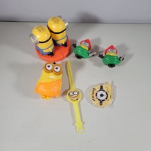 Minions Toy Lot Mischievous Minions Firefighters Caveman Plastic Toys - $10.96