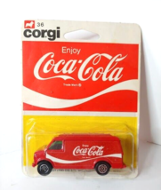 Coca Cola Corgi Van 1978 #36 NEW on card VG+ - $19.75