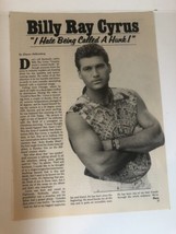 Billy Ray Cyrus Vintage Magazine Article double Sided - £6.10 GBP