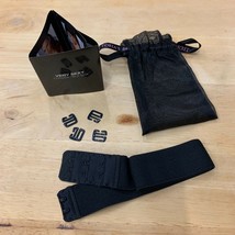 Victoria&#39;s Secret Black Strap Clips Sliders Hooks Very Sexy Convertible Bra - £2.30 GBP