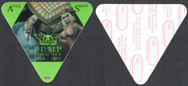 Triangular Aerosmith Cloth Otto Backstage Pass from the 1989/91 Pump Tour. - £6.87 GBP