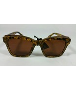 Coco + Carmen Mary Kate Brown Tortoise Acrylic and Metal Sun Glasses - £33.17 GBP
