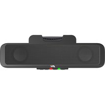 Cyber Acoustics Party Block CA-2890BT Bluetooth Sound Bar Speaker - Black - $764.91 MXN