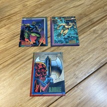 Vintage 1993 Marvel Skybox Trading Cards Lot of 3 #30 #70 #97 Bloodaxe K... - $6.93