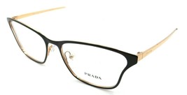 Prada Eyeglasses Frames PR 60XV 331-1O1 53-16-145 Top Brown / Rose Gold Italy - £95.46 GBP