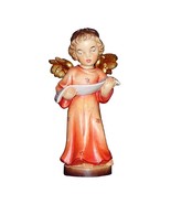 Guardian Angel with Sheet Music wooden figurine ornament decoration Cath... - $22.07 CAD+