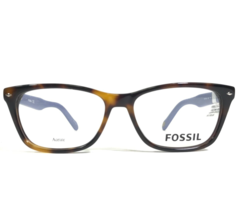 Fossil Eyeglasses Frames FOS 7002 XNZ Blue Brown Tortoise Square 52-15-140 - £25.64 GBP