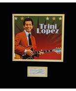 Trini Lopez Autograph Cut Matted and Ready to Frame - £51.72 GBP