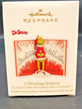 Dr. Seuss A Shocking Surprise Hallmark Keepsake Ornament The Grinch NEW ... - £25.70 GBP