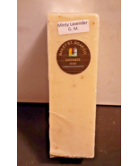 Minty Lavender Goat Milk  handmade soap loaf, Uncut Loaf- FREE Shipping - £15.90 GBP