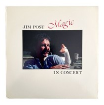 Jim Post Magic In Concert Records Vinyl Record 1979 33 12&quot; Vintage Folk VRE7 - £15.98 GBP