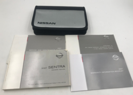 2007 Nissan Sentra Owners Manual Handbook Set with Case OEM I04B13006 - £42.48 GBP