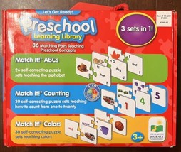 The Learning Journey Preschool Learning Library 82 Matching Puzzle Pairs... - $24.21