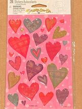 American Greetings Puffy Heart Stickers 1 Sheet 26 Stickers *NEW/SEALED*... - $7.99
