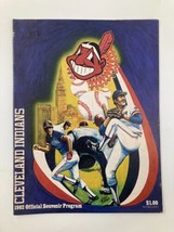 1982 MLB Cleveland Indians vs Seattle Mariners Official Souvenir Program - £7.53 GBP