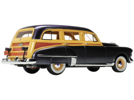 1949 Oldsmobile 88 Station Wagon Nightshade Blue with Cream and Woodgrain Sides  - £101.66 GBP