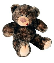 Teddy Mountain 16&quot; Brown Teddy Bear w/Tee Shirt DIY Stuffed Plush Craft Birthday - £22.83 GBP