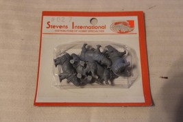 HO Scale Stevens Intl., Set of 5 Rhinoceros for Zoo or Circus, BNOS #027 - $20.00