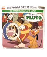 View-Master Disney&#39;s Pluto 3 reel packet/booklet B529 -DT107 - $241.61 MXN