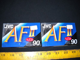 JVC AF II 90 2ea MAXELL UD II 60 LOT of 3 NOS Cassette Tapes Sealed Blan... - $21.73