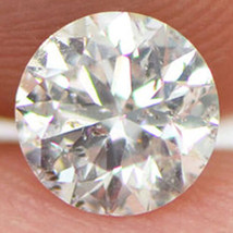 Loose Round Shaped Diamond 0.60 Carat G/SI2 Real Polished Natural Enhanced - £395.68 GBP