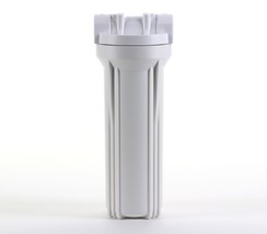 Hydronix Hf3-10Whwh34, 10&quot; White Housing With White Rib Cap For Ro &amp;, 3/... - $30.94