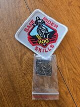 HOG Harley Davidson Motorcycle Owners Group Safe Rider Skills Patch &amp; Pi... - $187.13 MXN