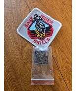 HOG Harley Davidson Motorcycle Owners Group Safe Rider Skills Patch &amp; Pi... - $14.15 CAD