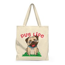 Pug Life Shoulder Tote Bag - Roomy - $15.00