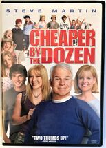 Cheaper By The Dozen Wide &amp; Full Screen Version DVD - $2.99