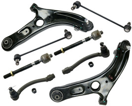 Suspension Lower Control Arms Tie Rods Sway Bar Link For Hyundai Elantra... - $240.32